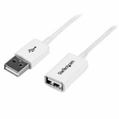 NEW USB-kábel Startech USBEXTPAA1MW fehér