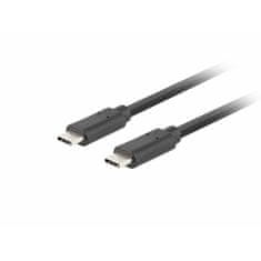 NEW Lanberg USB-C kábel CA-CMCM-32CU-0018-BK