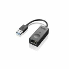 NEW Ethernet Adapter v USB Lenovo 4X90S91830 USB 3.0 Črna