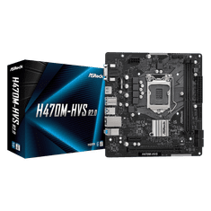 ASRock H470M-HVS R2.0 Alaplap (90-MXBGN0-A0UAYZ)