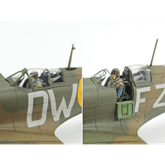 Tamiya Plane Supermarine Spitfire Mk.I vadászrepülőgép műanyag modell (1:48) (61119)