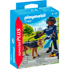 Playmobil SpecialPlus Rendőr kutyával (2,79)
