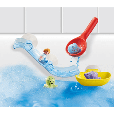 Playmobil Vízi csúszda tengeri állatokkal (70637)