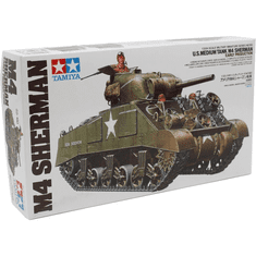 Tamiya U.S. Medium Tank M4 Sherman tank műanyag modell (1:35) (MT-35190)