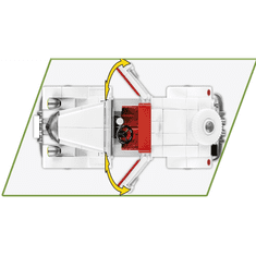 Cobi Citroen Traction 7C autó műanyag modell (1:35) (2264)