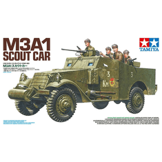 Tamiya M3A1 Scout Car teherautó műanyag modell (1:35) (35363)