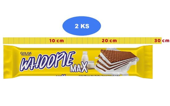 Golda Whoopiemax - kakaós ostya vaníliakrémes 50g (2 db)