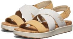 KEEN Női bőr szandál Elle Criss Cross 1028628 birch/curry (Méret 38)