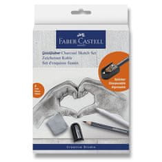 Faber-Castell Művészeti készlet Goldfaber Charcoal Sketch set 8 darabos készlet