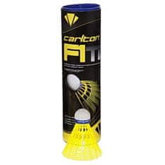 Dunlop F1 Ti sárga tollaslabdák kék csomagolócső 6 db