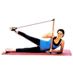 Pilates Sticks fitness rúd gumival lila változat 38470