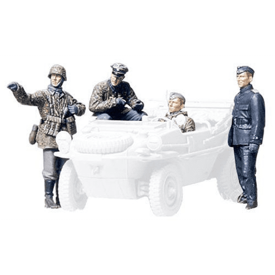 Tamiya 35253 Német Páncélos Hadosztály Frontline felderítő csapat műanyag makett készlet (1:35) (35253)