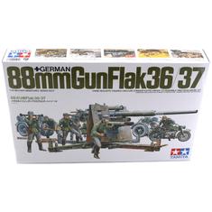 Tamiya Német 88mm Gun Flak 36.37 légelhárító löveg műanyag modell (1:35) (MT-35017)