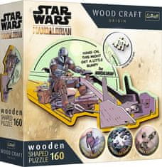 Trefl Wood Craft Origin puzzle The Mandalorian: Encounter 160 db