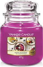 Yankee Candle Classic Illatgyertya üvegben közepes méretű Exotic Acai Bowl 411 g