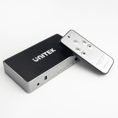 Unitek V1111A HDMI Switch (3 PC - 1 Kijelző) (V1111A)