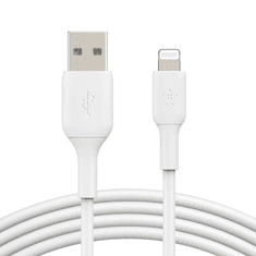 Belkin BOOST CHARGE Lightning - USB-A kábel 2m fehér (CAA001bt2MWH) (CAA001bt2MWH)