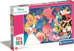 Clementoni Disney: Alice Csodaországban puzzle 104 darab