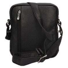 Lagen Férfi bőr crossbody táska 6048 BLK