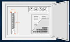 Tenda G0-8G-PoE Gigabit PoE Router MultiWAN, 3x GWAN/GLAN, 1x GWAN, 5x GLAN, 8x PoE 802.3af/at, VPN