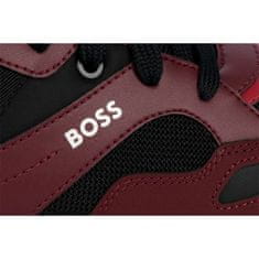 Hugo Boss Cipők bordó 45 EU Open Red