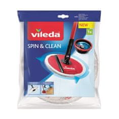 NEW Csere kendő a Vileda Spin &amp; Clean padlómoppingseprűhöz