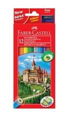 Faber-Castell zsírkréták, 12 színből álló készlet