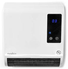 Nedis fürdőszobai fűtőtest/ 2000 W/ állítható termosztát/ 2 fűtési mód/ IP22/ távirányító/ fehér