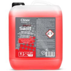 Noah CLINEX PROFIT Sanit 5L - erős koncentrált tisztítószer szaniterek csempézéséhez fürdőkádak vizeldékhez mosdókhoz mosdókagylókhoz