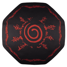 Konix Naruto 80381117180 padlószőnyeg Beltéri Szőnyeg Fekete, Vörös (KX-NAR-FMAT-SYMB)