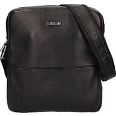 Lagen Férfi bőr crossbody táska 92-4P-500-SM