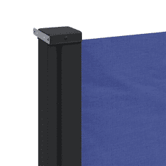 Vidaxl kék behúzható oldalsó napellenző 180 x 600 cm (4004536)
