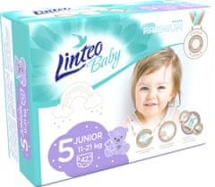 LINTEO BABY Premium eldobható pelenkák 5 JUNIOR (11-21 kg) 42 db