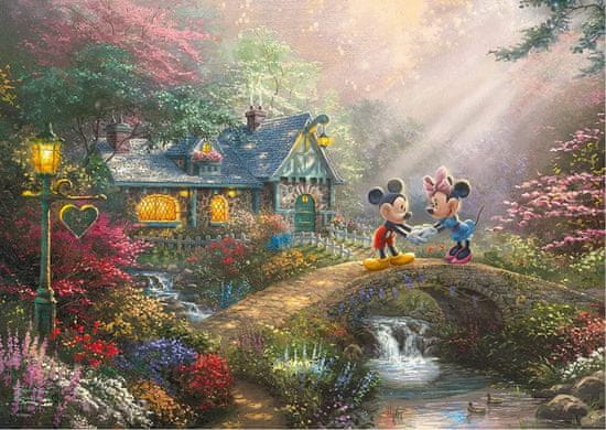 Schmidt Puzzle ón dobozban Mickey & Minnie 500 darabos puzzle