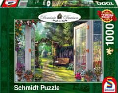 Schmidt Puzzle Az elvarázsolt kert látványa 1000 darab