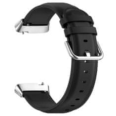 BStrap Leather szíj Xiaomi Redmi Watch 3 Active / Lite, black