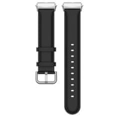 BStrap Leather szíj Xiaomi Redmi Watch 3 Active / Lite, black