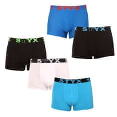 Styx 5PACK tarka férfi boxeralsó sport gumi (5G0912179) - méret M