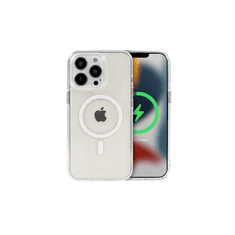 Crong MagSafe szilikon tok polikarbonát hátlappal Apple iPhone 13 Pro Max készülékhez (130094)