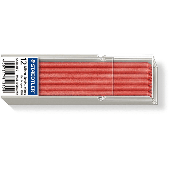 Staedtler Mine Lumocolor non-perm rot 12ST (218-2)