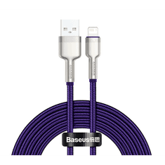 BASEUS Cafule USB-kábel a Lightning 2,4A 2m ibolya (CALJK-B05) (CALJK-B05)