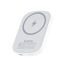 Crong MagSpot Power Bank 5000mAh - Fehér (CRGMSPB5K1WHT)