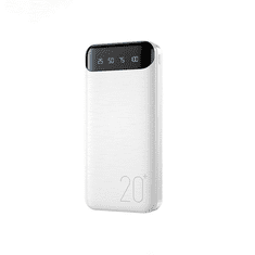 Wekome WP-163 Power Bank 20000mAh - Fehér (WK-WP-163_WHITE)