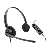 HP Poly EncorePro 525 Vezetékes Headset - Fekete (783R2AA)