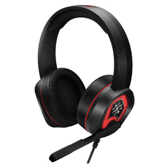 XPG EMIX H20 7.1 Surround Gaming Headset Fekete/Piros (75260008)