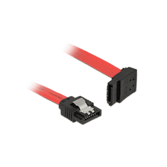 DELOCK SATA-Kabel SATA 7pin -> SATA 7pin gew. St/St 0.50m (83974)