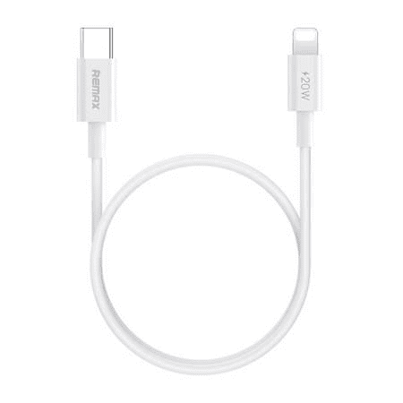 REMAX USB-C - Lightning kábel 20W 1m fehér (RC-C026) (RC-C026)