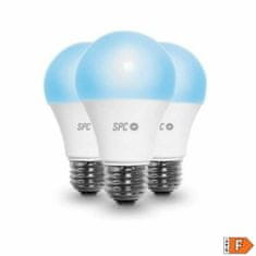 NEW SPC 6111B Aura 800 Wifi 10 W E27 75 W 2500K - 6500K (3 uds) intelligens izzó