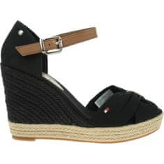 Tommy Hilfiger Espadrillák fekete 39 EU Basic Open Toe