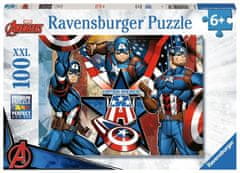 Ravensburger Puzzle Marvel: Captain America 100 darab